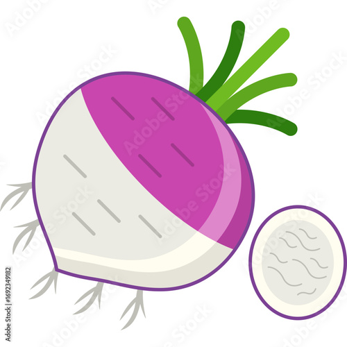 Purple White Crunch