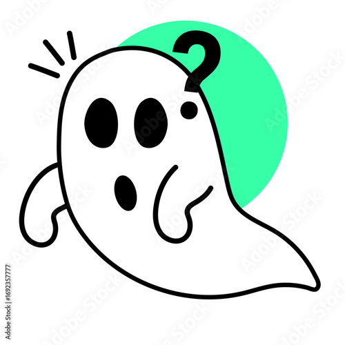 ghost illustration for empty state description
