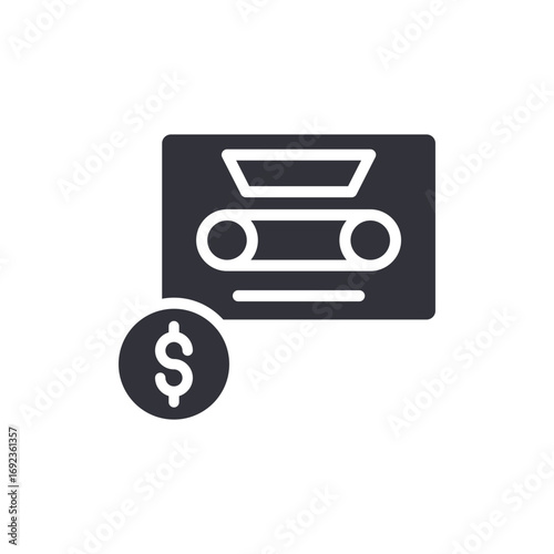 Monetizing Audio Content With An Illustration Of A Cassette Tape And Dollar Sign