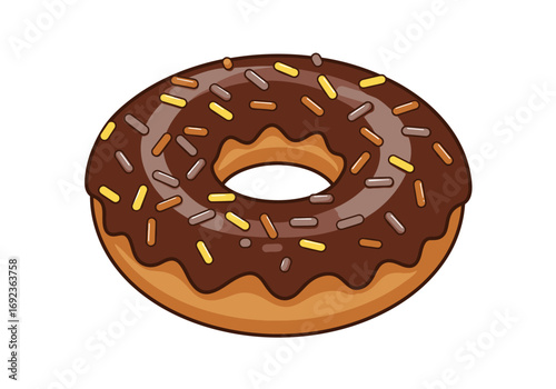 Vector icon of a fresh baked loaf of bread. Simple line art illustration representing bakery goods, carbohydrates, and healthy eating for culinary design