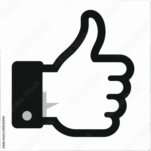 Thumbs up icon representing approval and agreement.