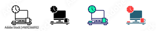 Restart Operations  Icon Set Multiple Style Collection
