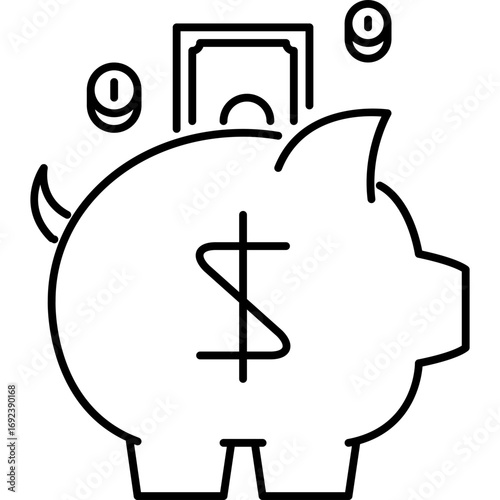dollar sign icon