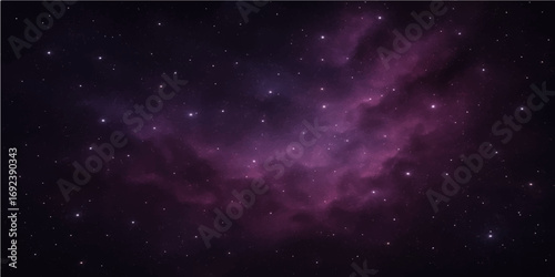 A vibrant celestial canvas of deep blue and black reveals a breathtaking cosmic field of stars and swirling nebulae