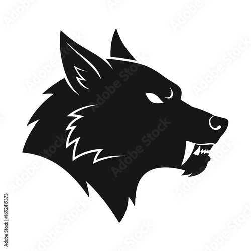 wolf head icon