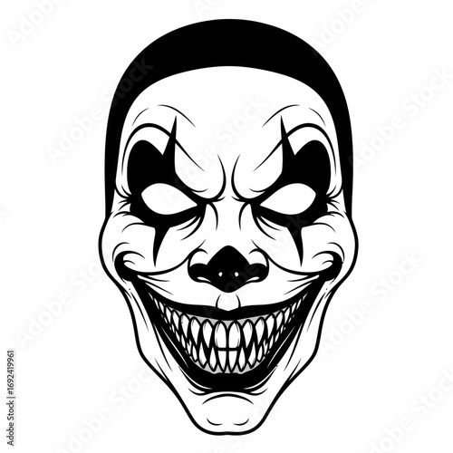 human skull vector illustration