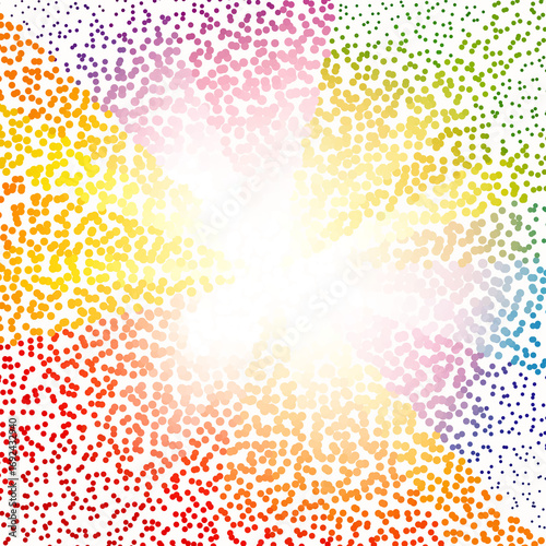 A bright pattern with small dots, like confetti. Festive, festival background, backdrop