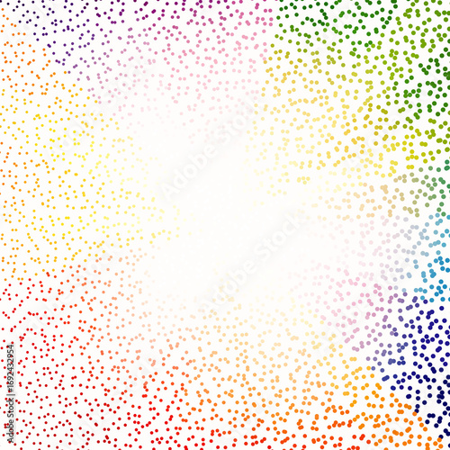 A bright pattern with small dots, like confetti. Festive, festival background, backdrop