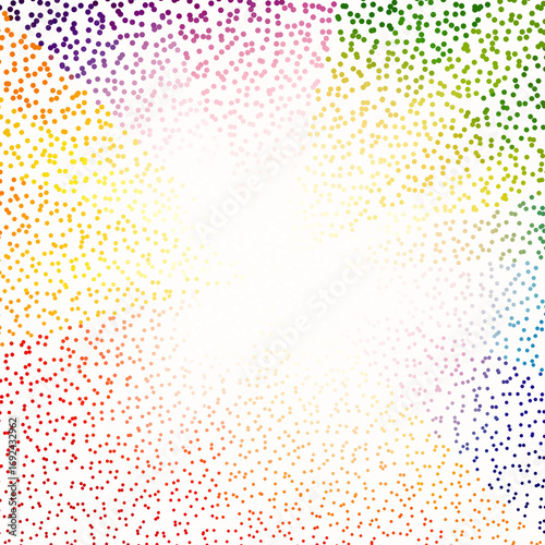 A bright pattern with small dots, like confetti. Festive, festival background, backdrop