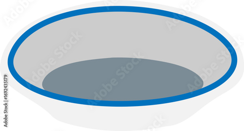 Line border bowl