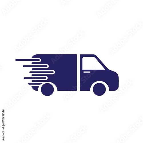 Delivery Icon for Logistic Travel 
