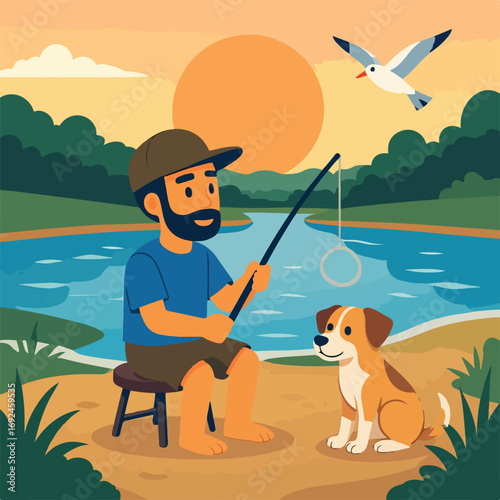 Fishing with a Companion