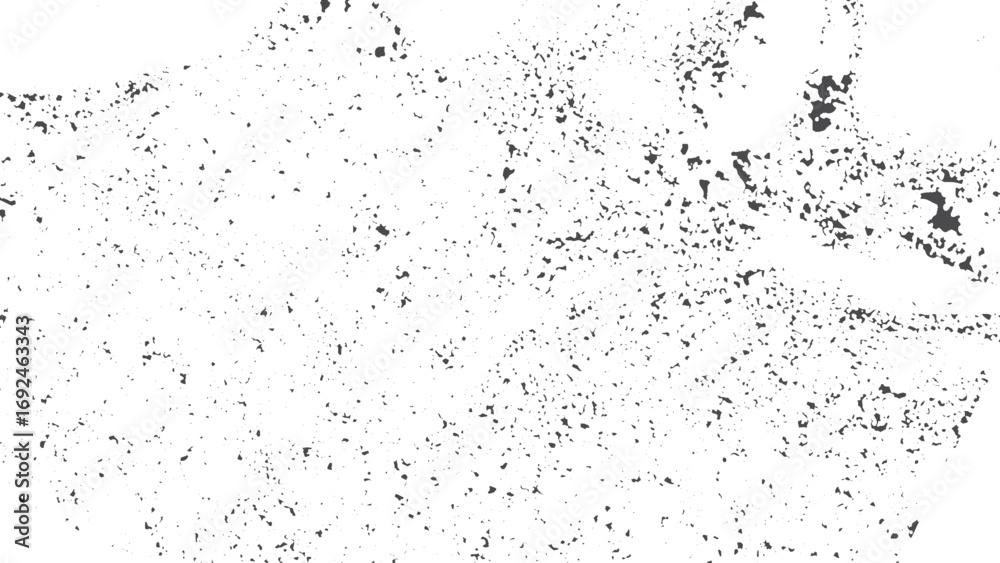 Old distressed paper background with grunge smudges cracks and dust particles. Grunge black and white vintage paper texture with chips scratches and dirt effect. 

