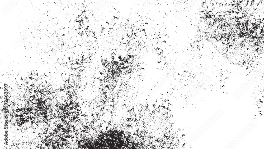 Fototapeta premium Monochrome grunge old paper background with scratches dust and vintage effect. Vintage abstract paper texture with grunge dust overlay and scratch details. 