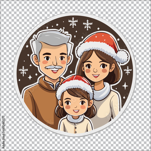 Editable Christmas Illustrations Vector Graphics for Holiday Pattern and Cute Festive Design