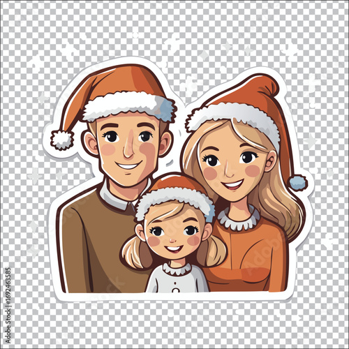 Editable Christmas Illustrations Vector Graphics for Holiday Pattern and Cute Festive Design
