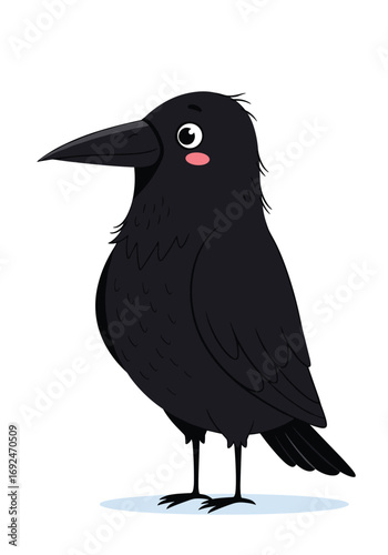 A detailed study of the intelligent and social behaviors of the black crow bird