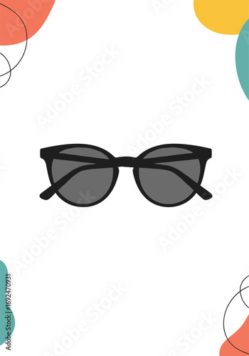 Stylish round sunglasses for everyday sun protection and fashionable eye wear