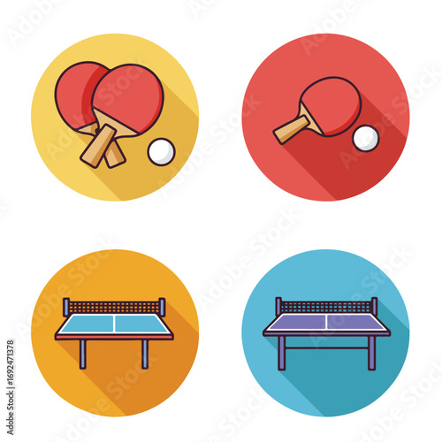 Ping pong elements
