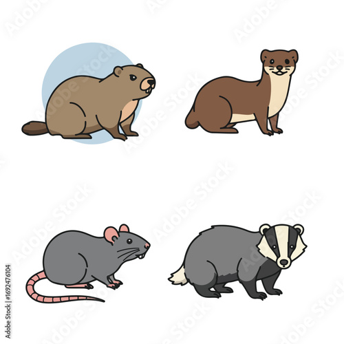 Cartoon animals (1)