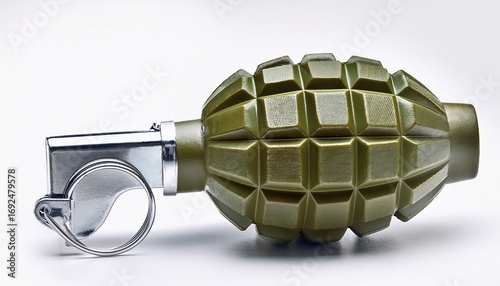 hand grenade isolated on white background