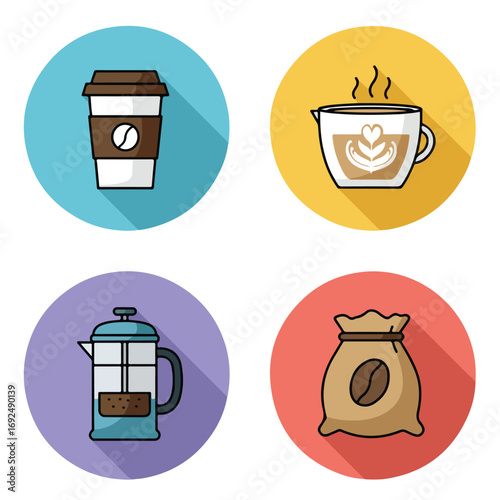 Coffee icons (4)