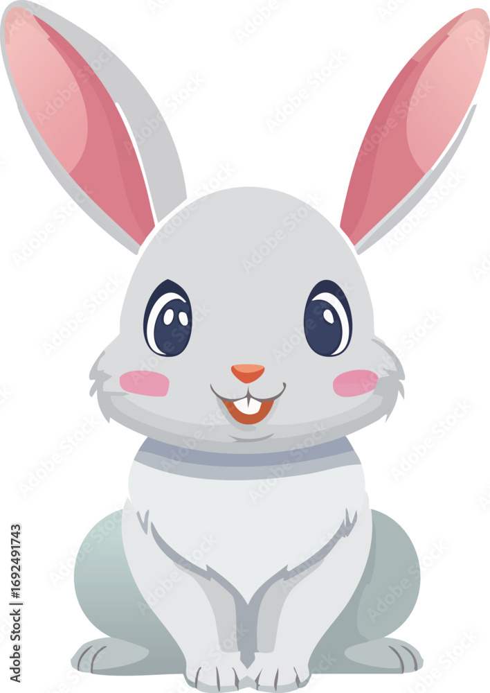 Fototapeta premium 白兎