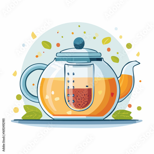 Glass Teapot With Infuser