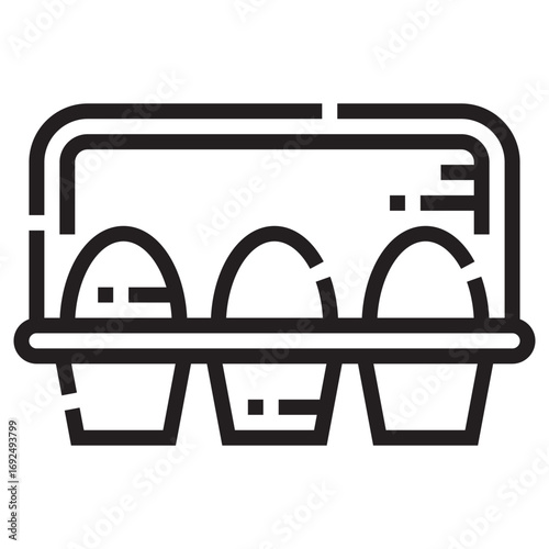 Egg Clean Vector Icon – Flat Symbol Design for Web and Mobile Apps