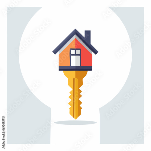 House Shaped Keyhole Concept