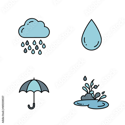 Rainy Iconography