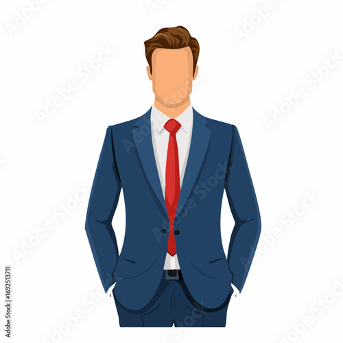 A vector illustration set of businessmen in various poses, facial expressions, and office scenes. Suitable for presentations, infographics, business materials, websites, and creative projects.