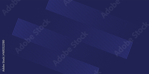 Bright navy blue dynamic abstract vector background with diagonal lines. Trendy classic color of 2020. 3d cover of business presentation banner for sale event