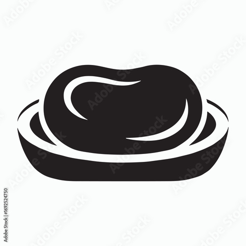 Soap Dish Modern Bathroom Solid Icon