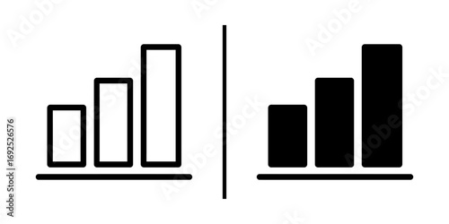 Visualizing Growth: a monochrome graphic illustrating a statistical chart, symbolizing data analysis and market progress. The two-tone presentation highlights contrast and clarity.