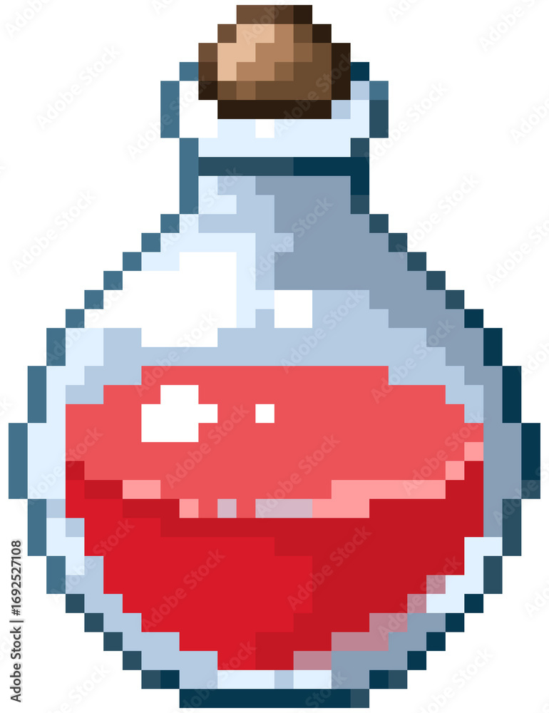 Fototapeta premium pixel art vector illustration
