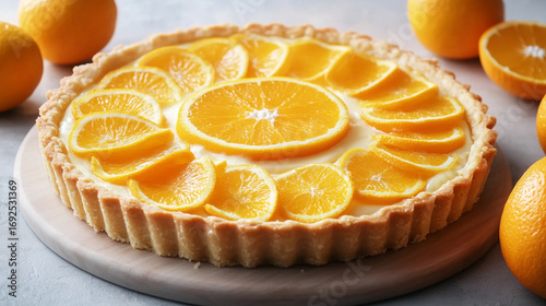 フレッシュオレンジタルト / Fresh Orange Tart