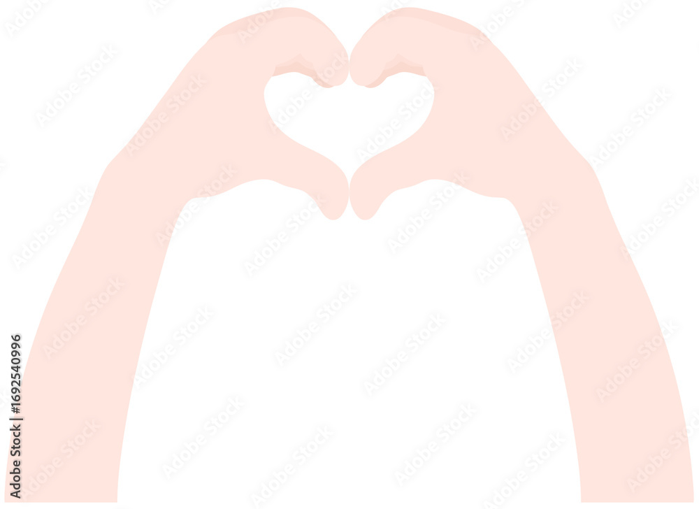 Obraz premium 손하트 