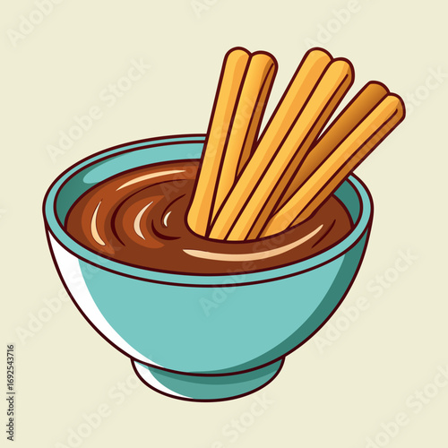 cup of coffee with cinnamon sticks