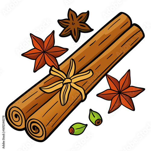 anise and cinnamon