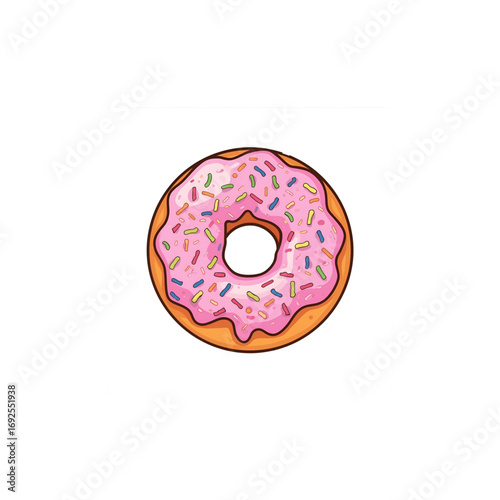 donut with sprinkles