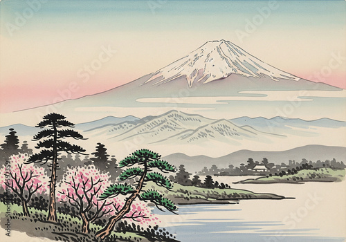mount fuji in japan