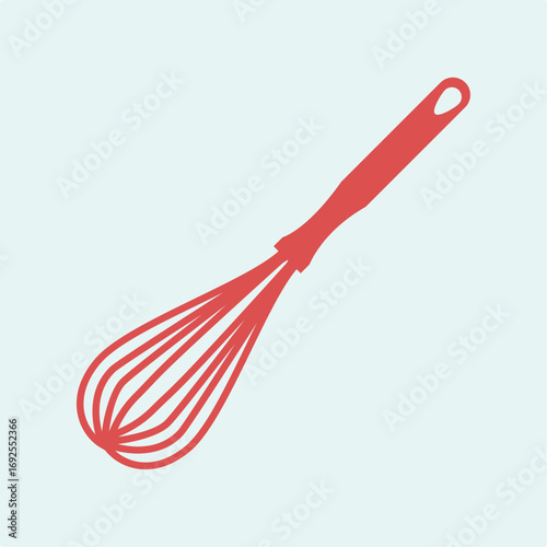 Whisk symbol artwork trendy useful vector Illustration design lovely colorful background