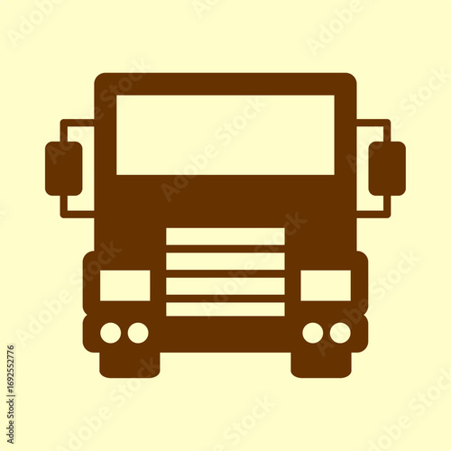 Truck symbol artwork trendy useful vector Illustration design gorgeous colorful background