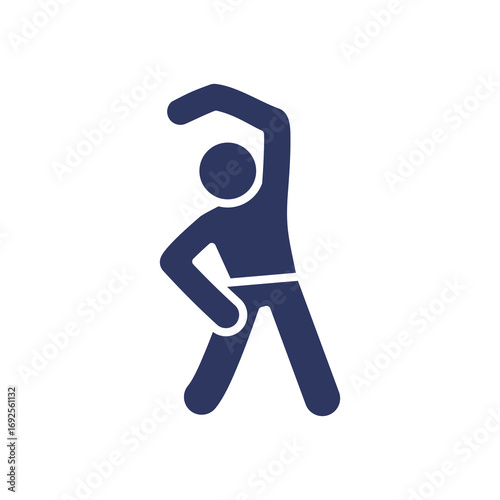 Warm Up glyph color icon