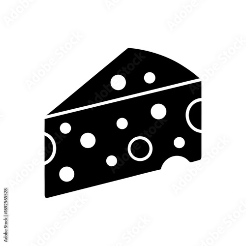 cheese glyph flat vector icon cheese vector icon 