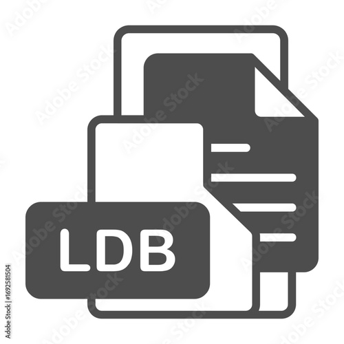 LDB File Format Folder Icon