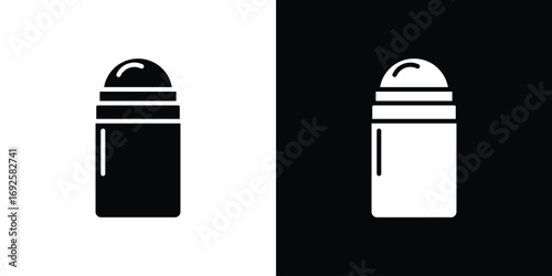 deodorant icon logo. simple graphic symbols
