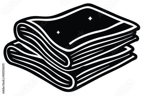 folded towels icon