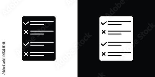 Guidelines icon logo. simple graphic symbols